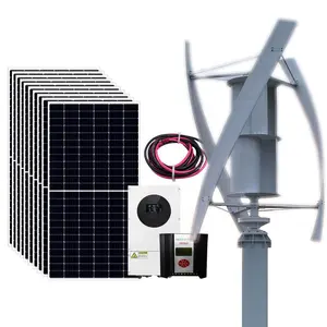 Wind Power System Small Wind Generator 1200W 2KW 5KW Vertical Axis Wind Turbine for Home