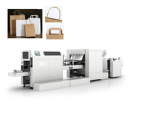 Machine De Fabrication De sacs en papier Kraft biodégradable, entièrement automatique, à fond plat, pour boulangerie