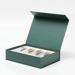 Có thể tái chế biểu tượng tùy chỉnh quần áo từ Hộp quà tặng thanh lịch cứng nhắc Hộp bao bì giấy với cửa sổ PVC - Product Image 4