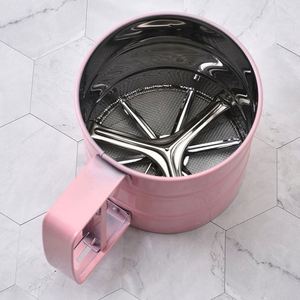 Wholesale Stainless Steel Flour Shaker Sifter Handle DIY Pastry Bakery Gadget Kitchen <b>Baking</b> Tools - Product Image 5