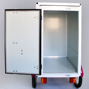 Caja trasera <span class=keywords><strong>Velomobile</strong></span> 3 ruedas Ebike Cargo Trike Frame Nuevo triciclo de carga más fuerte Seguridad y triciclos de carga eléctricos de tres ruedas - Product Image 3