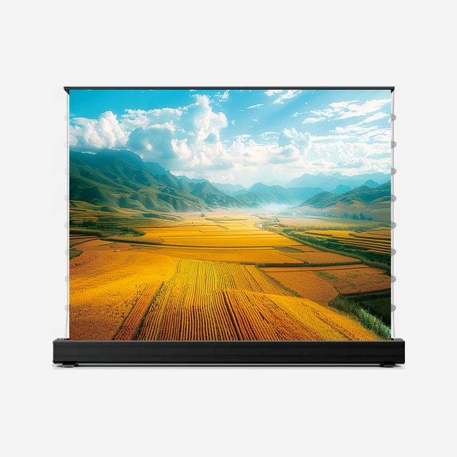 Awol Vision 120 Inch Motorized Projector Screen Electric Alr Floor Rising Proejction Screen for Ultra Short Throw Projector