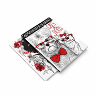 Livre de coloriage pour enfants imprimé sur mesure, vente en gros, OEM, couverture souple, livre d'activités éducatives de dessin pour enfants