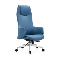 Nouvelle Chaise de Bureau Moderne en Cuir et Maille, Design Premium, Hauteur Réglable, Inclinable, Certifiée, avec Vérin à Gaz en Acier