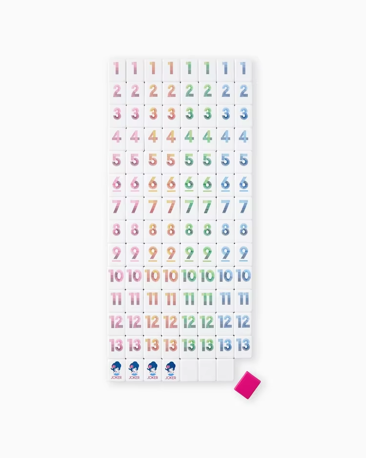 Fichas rojas de Rummikub