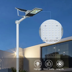 A buon mercato strada Led illuminazione lungo tempo di lavoro sistema di pannello esterno 100w 200w 300w 500w Led solare luce stradale Led - Product Image 5