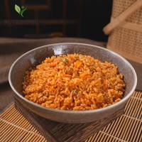 Riz frit épicé à servir rapidement 220g, repas prêt en 2 minutes au micro-ondes