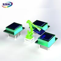 Bras robotique articulé industriel à 6 axes avec PLC et moteur, charge utile de 30 kg pour l'automatisation, le soudage et le palettisation