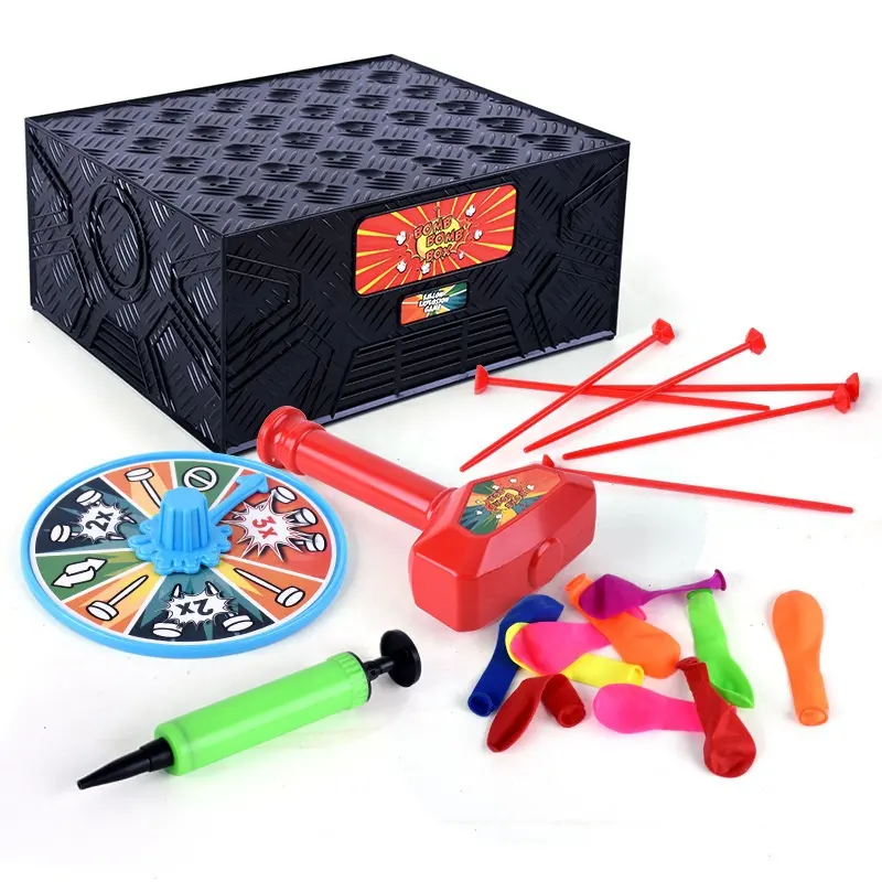 Famille drôle Blast Box jouet Bang Bang Popping ballon Explosion jeu pour les enfants