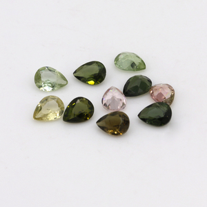 Batu turmalin alami yang indah Harga batu permata Rubellite manfaat baik kecil longgar batu pir dipotong 3X5mm dalam harga murah - Product Image 6