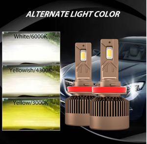 Nuevo 180 vatios H7 H8 H9 H11 H4 LED faro delantero bombillas Triple calor tubos diseño para Peugeot 208 faros Citroen C5 luces - Product Image 6