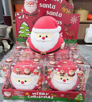 Halloween- und Weihnachts-Jumbo-Rentier-Squishy-Spielzeuge, Weihnachtsmann, Schneemann, Weihnachtsbaum-Quetschspielzeuge, Feiertagsgeschenke Fidget-Spielzeug