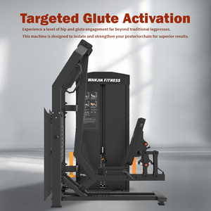 Meilleur prix équipement de fitness en acier de gymnastique commerciale musculation pendule chargé <span class=keywords><strong>presse</strong></span> de hanche pour l'exercice - Product Image 2