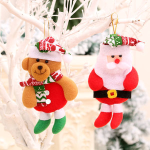 New Christmas-themed fabric ornaments, plush toys, Christmas tree decorations, Christmas decorations - Product Image 4
