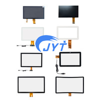 Pantalla Táctil Capacitiva PCAP Industrial Multitáctil Personalizada de 7 8 10.1 12.1 13 14 15 15.6 17 21.5 23.8 24 27 Pulgadas