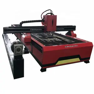 1500*3000 2000*4000mm china metal cutting / cnc plasma table / plasma cutter machine with rotary