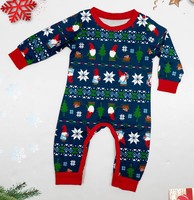 Ensemble pyjama long à manches longues imprimé fleurs contrastées pour parents et enfants, chaussons et masque pour les yeux pour Noël d'hiver