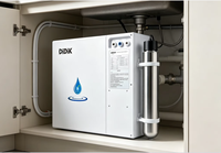 Sistem Filter Air Reverse Osmosis di Bawah Wastafel dengan Filter UV Pemurni Air dan Fungsi Self-Priming untuk Tekanan Air Rendah