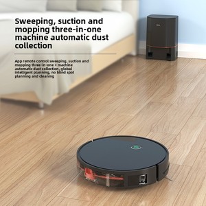 <span class=keywords><strong>Robot</strong></span> aspirador y fregona inteligente 3 en 1 recientemente actualizado: recolección automática de polvo para una limpieza sin esfuerzo - Product Image 2