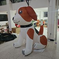 Grand modèle de chien gonflable | Publicité extérieure et décoration d'événement