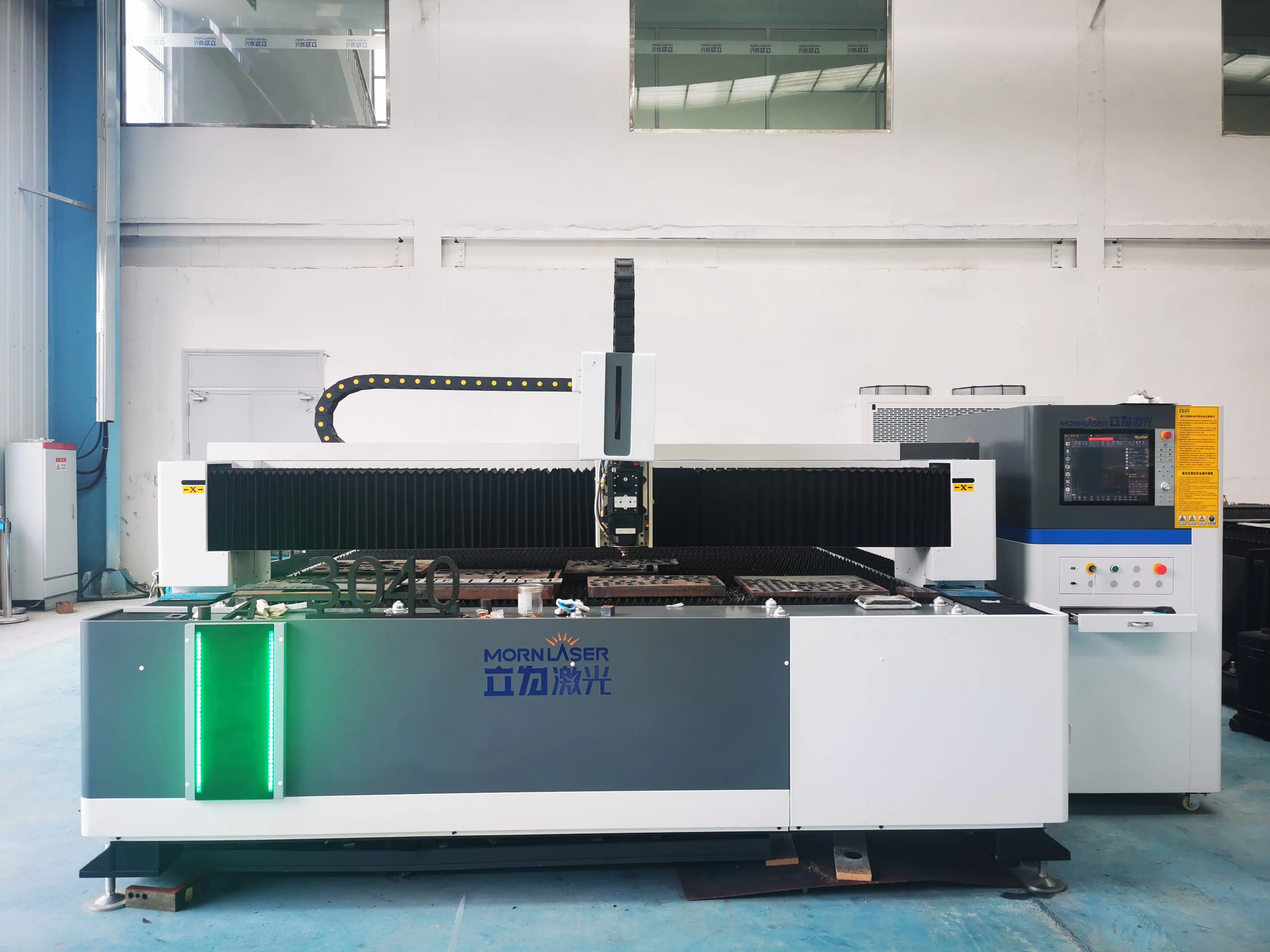 Industry Laser Equipment Single Platform 1500W 6000W CNC Fiber Laser Cutting Machine