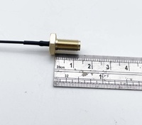 Câbles coaxiaux étanches RF IPX, connecteur U.FL vers RP femelle 13 mm, câble coaxial MHF4, série RG 1.13, 1.37, 0.81 mm, câble pigtail