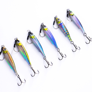 Naufrage Jigging Pesca Appâts Chute Lente Jig Lente Pêche UV Jig Impression 3D 7g 10g 15g 20g 25g 30g 40g 60g 80g Appât Dur En Métal - Product Image 5
