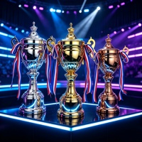 Trophée métallique personnalisé de qualité supérieure, écologique, en gros, pour les événements de cérémonie de remise des prix des compétitions sportives et la décoration des récompenses