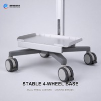 Plateforme de chariot pour densitomètre osseux à ultrasons avec porte-gobelet réglable, scanner de densité osseuse pour hôpitaux et cliniques, vente en gros OEM