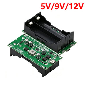 Type-C <b>MICRO</b> 15W 3A Fast Charge UPS Power Supply 18650 Lithium Battery Charger Module DC-DC Step Up Booster Converter 5V 9V 12V - Product Image 1