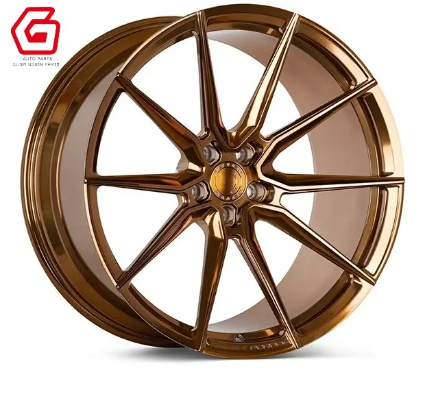 Car Rims and tires17/18/19/20 Inch 5 Holes 5x112 Gold forged Wheels For Amg Mercedes Benz Gl450