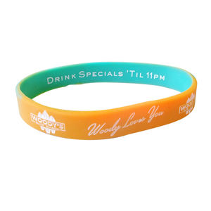 סיטונאי מותאם אישית הדפסה מותאמת אישית צמידי סיליקון צבע עם לוגו מותאם אישית ספורט גומי כדורסל צמידי - Product Image 2