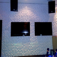 Panneau mural 3D en PVC moderne, imperméable, pour décoration intérieure, en matériau écologique, pour chambre privée