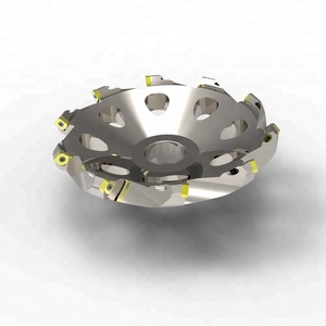 R3 punta ruota in lega di alluminio con alimentazione rapida testa di fresa VCGT220530 inserto CNC sgrossatura VC22 50 63 80 100 OEM personalizzabile - Product Image 5