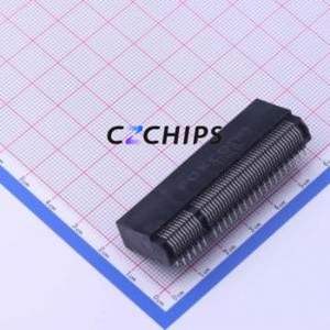 2EG14917-D2D8-4F PCI/PCIe Connector Bent Lead Through Hole,P=1mm Connector PCI-E x8 98P 76P Right Angle Insert - Product Image 1