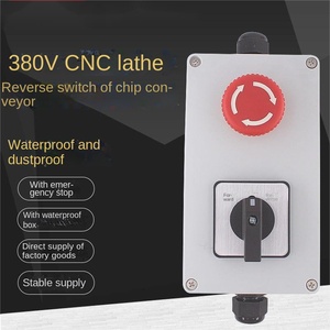 Waterproof Elevator Shaft <b>Switch</b> Assembly Lighting Pit Emergency Stop Button Maintenance Box-IP65 ABS Metal <b>12V</b>/24V 10A/30A - Product Image 3