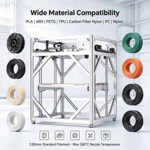 One Meter Large Size Industrial-Grade High-Precision 3D Printer 1 Year Warranty 600x600x600 Build Volume 300-500 Mm/s Print