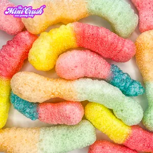 Đóng Băng khô kẹo Nhà cung cấp bán buôn đóng băng khô Gummy Worms kẹo