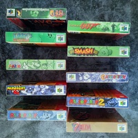 Cartucho de Juego Retro N64 Nuevo con Caja para 64, Compatible, Material ABS de Alta Calidad, Funciona Bien en Consola N64 de EE. UU.