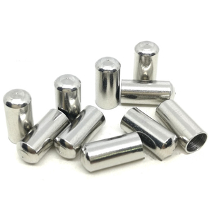 1.5-4Mm Thép Không Gỉ End Mũ Hình Trụ Dây Da Uốn End <span class=keywords><strong>Clasp</strong></span> Cho Tự Làm Vòng Đeo Tay Vòng Cổ Trang Sức Làm Phụ Kiện - Product Image 3