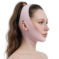 Bandeau de lifting facial en V, réducteur de double menton, masque de compression amincissant pour femme, outil de sculpture du visage pour le sommeil, durée de conservation 1 an