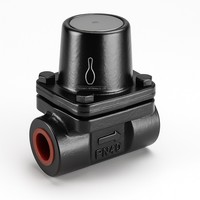 BOWLING Série TS80 Horizontal en Acier Forgé ASTM A105 NPT/BSPT Thermostatique à Pression Équilibrée Gaz Haute Température DN25 32 Vapeur