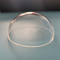 Dôme en acrylique transparent optique de haute qualité avec bride, parfait pour les lucarnes