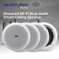 Enceinte de plafond intelligente WF680 SURPASS, son stéréo multi-pièces, contrôle par application, enceinte de plafond Wifi HiFi