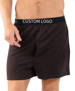Calzoncillos bóxer de compresión divertidos para hombre con estampado de toro de talla grande Oem Odm, ropa interior con botón Fly para hombre - Product Image 5