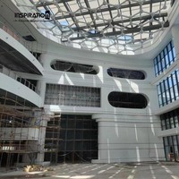 Panneaux GRC à double courbure pour hôtels de luxe, hôpitaux et usage extérieur - Revêtement mural sculptural ignifuge et résistant à l'eau