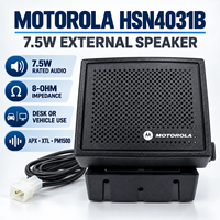 Haut-parleur externe pour radio mobile Motorola HSN4031 7,5 W pour APX 8500 APX 7500 APX 6500 APX 4500, unité de haut-parleur audio haute performance HSN4031B