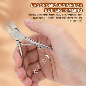 Salon d'usine professionnel manucure pédicure outil de soin pince à ongles en acier inoxydable dissolvant de peau morte coupe-cuticules tondeuse - Product Image 3