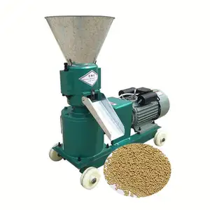 Máquina pequeña de procesamiento de alimentos para aves de corral, línea de producción de pellet para alimentación animal, para pollos de cabra