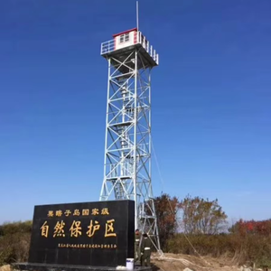 Tháp Radar ăng ten 15m-50m Tháp Radar khí tượng hình ống 4 chân để liên lạc Viễn Thông - Product Image 5